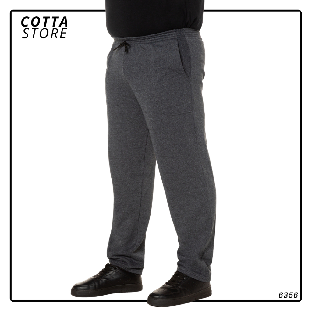CALÇA MESCLA ESCURO PLUS SEM ESTAMPA COM TRES BOLSOS E BAINHA MOLETOM 6356 CALÇA MESCLA ESCURO PLUS SEM ESTAMPA COM TRES BOLSOS E BAINHA MOLETOM 6356 - Oferta na Shopee