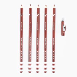 Kit 3 Lápis Sobrancelha Marrom Vivai Universal Com Apontador Preencher e Definir - Oferta na Shopee