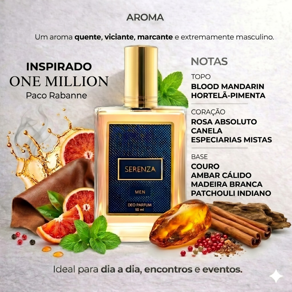 Perfume Masculino Especiado Amadeirado Couro 50ml Alta Fixação Noite Festas Sofisticado Sedutor Perfume Masculino Especiado Amadeirado Couro 50ml Alta Fixação Noite Festas Sofisticado Sedutor - Oferta na Shopee