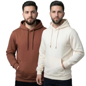 Kit 2 Moletom Masculino Com Capuz Liso Blusa De Inverno Confortável 100% Algodão Premium - Oferta na Shopee