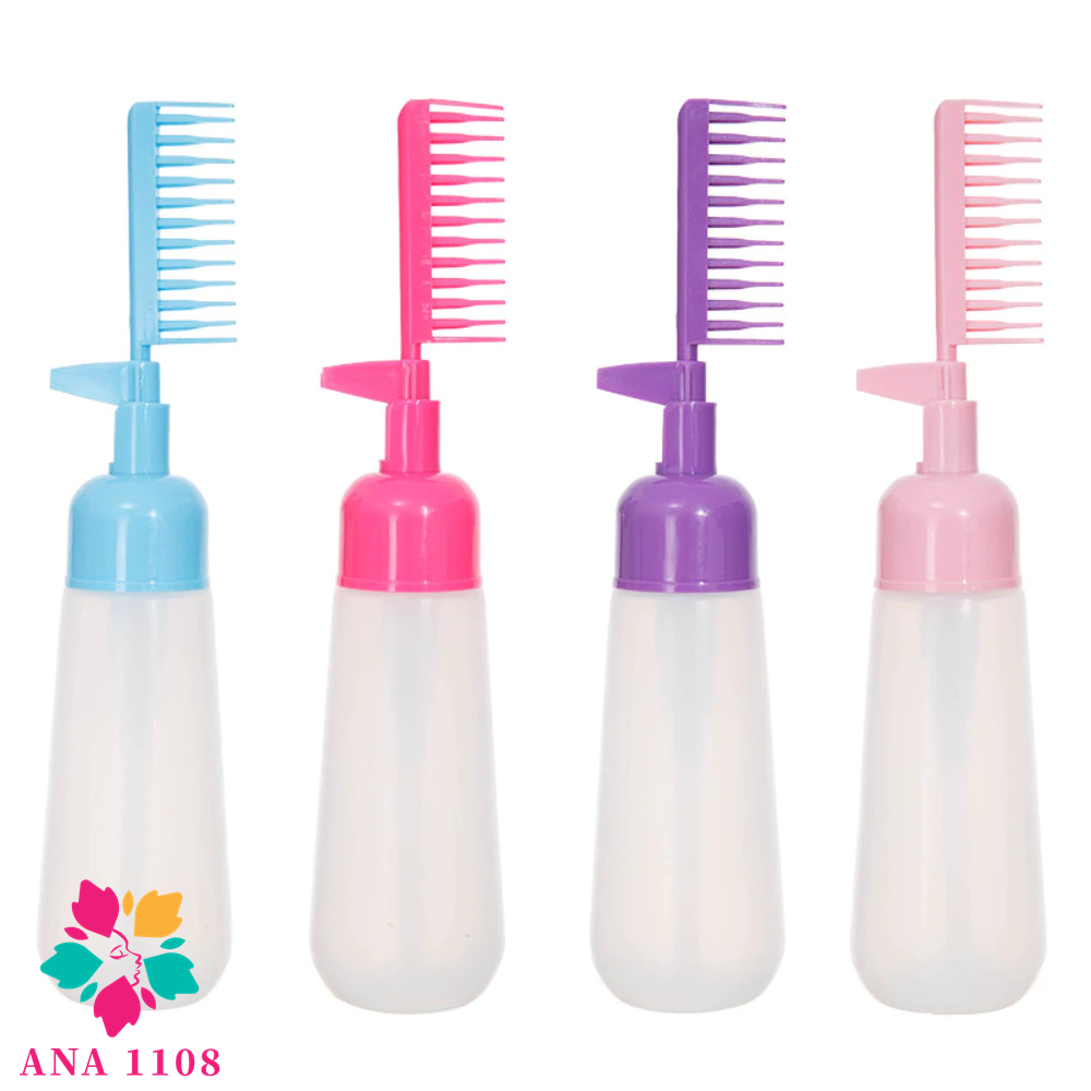 Pente Aplicador De Óleo/Creme/Tintura Para Todos Os Tipos De Cabelo Cor aleatória-RicH Pente Aplicador De Óleo/Creme/Tintura Para Todos Os Tipos De Cabelo Cor aleatória-RicH - Oferta na Shopee