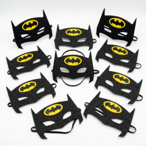 Mascara Batman Fantasia Infantil Eva kit Com 10 Para Festas Lembrancinhas Recreação Escolar Brincadeiras aniversário - Oferta na Shopee