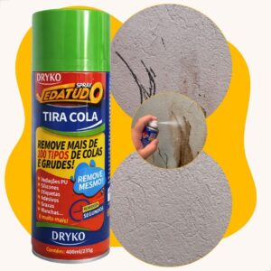 Removedor Spray Tira Cola Adesivo Silicone Pu Vedatudo Dryko - Oferta na Shopee