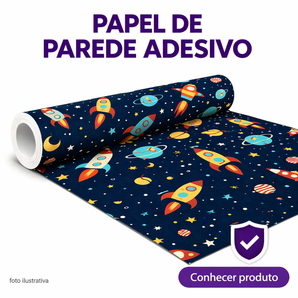 Papel de Parede Para Quarto Menino Foguetes Espaço Sideral Planetas Adesivo Lavável Papel de Parede Para Quarto Menino Foguetes Espaço Sideral Planetas Adesivo Lavável - Oferta na Shopee