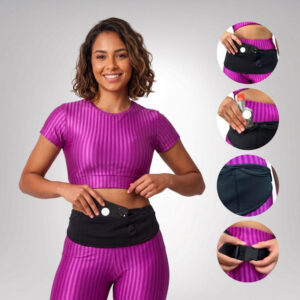 Pochete de Neoprene Ajustável Esportiva Academia Corrida Bike - Oferta na Shopee