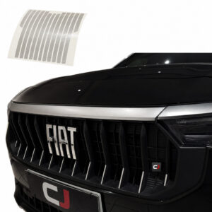 Kit Adesivos Grade Fastback 2026+ Cromado Estilo Abarth - Oferta na Shopee