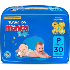 Fralda Turma da Mônica Baby - P/M/G/XG/XXG - escolha seu tamanho - Oferta na Shopee