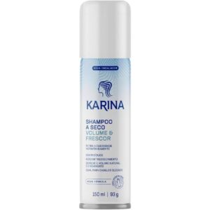 Shampoo a Seco Karina Volume e Frescor 150ml - Oferta na Shopee