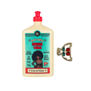 Creme de Pentear Meu Cacho Minha Vida Lola Cosmetics 500g Com Acessório Sortido - Oferta na Shopee