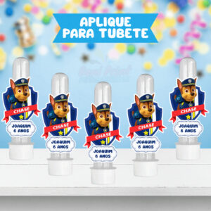 100 Aplique Para Tubete l Festa Infantil l Aniversário l Patrulha Canina l Meninos l Entrega Rápida - Oferta na Shopee