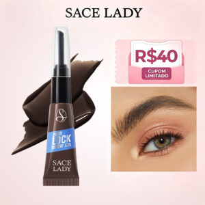 Gel para sobrancelhas SACE LADY 24h de Fixação Gel de Coloração de Longa Duração e à Prova d’Água - Oferta na Shopee