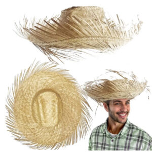 3 Chapéus de Palha desfiado São João Festa Junina Verão - Oferta na Shopee