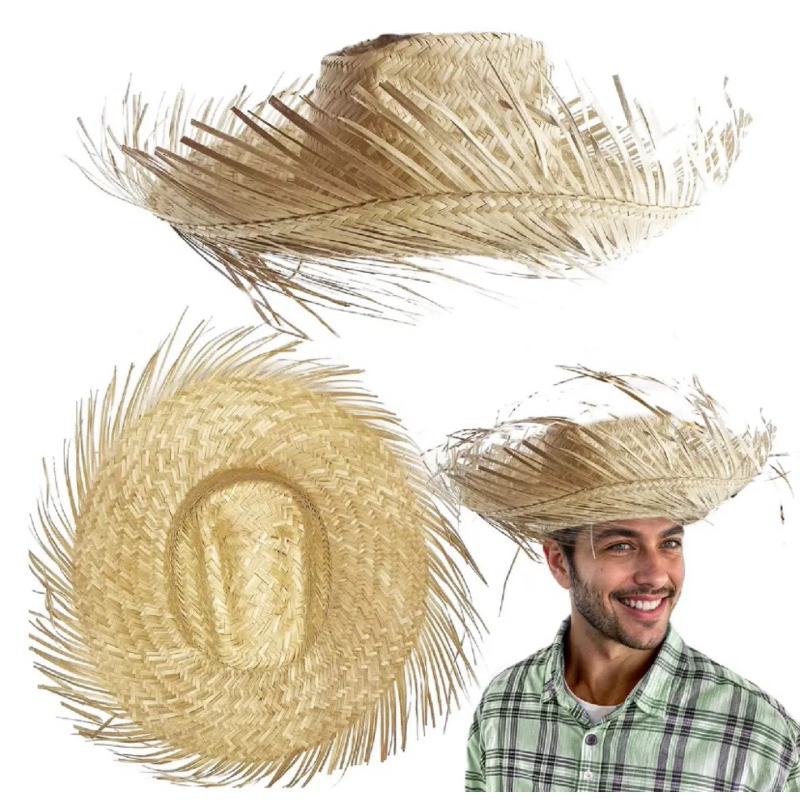 3 Chapéus de Palha desfiado São João Festa Junina Verão 3 Chapéus de Palha desfiado São João Festa Junina Verão - Oferta na Shopee