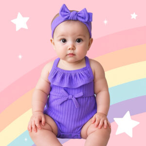 Romper bebê menina