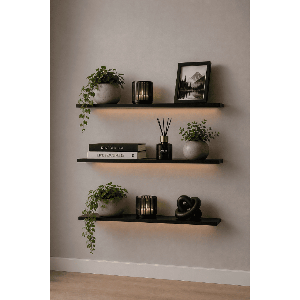 Kit 3 Prateleiras 30cm MDF Nicho Multiuso Sala Cozinha Quarto Banheiro Com Kit De Instalação Kit 3 Prateleiras 30cm MDF Nicho Multiuso Sala Cozinha Quarto Banheiro Com Kit De Instalação - Oferta na Shopee