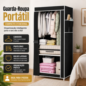 Easy-to-Assemble Guarda Roupa