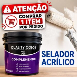 SELADOR ACRÍLICO PREMIUM 16L / 18Kg – Alta Performance e Economia para suas Paredes - Oferta na Shopee