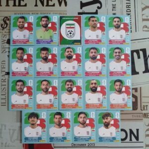 Irã (Iran) - Figurinhas Originais Avulsas Copa do Mundo Fifa 2026 (IRN) (venda unitária) - Oferta na Shopee