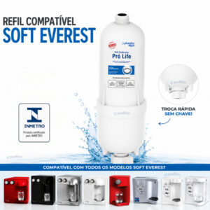 Refil Filtro Vela Compatível Purificador Soft Everest Soft Star Soft Fit Soft Plus Soft Slim - Oferta na Shopee