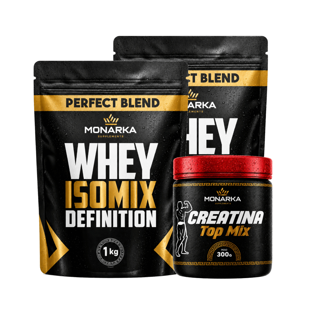SUPER KIT 2 Blend Whey Protein Isolado e Concentrado 1kg + Creatina Monohidratada com Taurina 300g SUPER KIT 2 Blend Whey Protein Isolado e Concentrado 1kg + Creatina Monohidratada com Taurina 300g - Oferta na Shopee