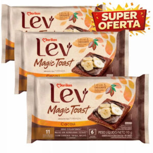 Kit 2x/3x Torrada Lev Magic Toast Cacau 110g - Marilan - Oferta na Shopee