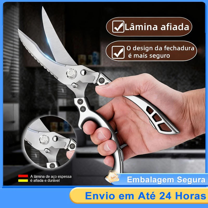 DAGUAN Tesoura multiuso de cozinha Alimentos frango vegetal abridor de garrafa quebra-nozes cozinha DAGUAN Tesoura multiuso de cozinha Alimentos frango vegetal abridor de garrafa quebra-nozes cozinha