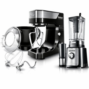 Kit Pro Batedeira Planetaria 5l 900w + Liquidificador Turbo com Filtro 3l 1200w Philco - Oferta na Shopee