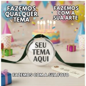 Tag para Esfera de acrílico 6