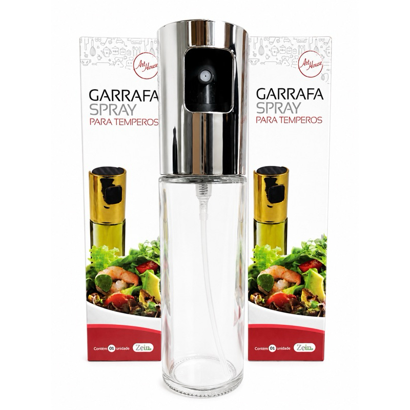 Garrafa Spray Azeite 100ml Vidro Pulverizador para Air Fryer Cozinha Gourmet Garrafa Spray Azeite 100ml Vidro Pulverizador para Air Fryer Cozinha Gourmet - Oferta na Shopee