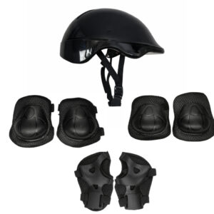 Kit Completo Proteção Infantil Com Capacete Joelheira Cotoveleira Munhequeira Skate Bike Patins - Oferta na Shopee