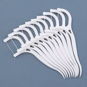 800 unidades de palitos de fio dental palitos de limpeza interdental - Oferta na Shopee