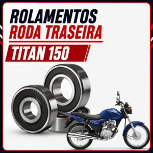 Rolamentos Roda Traseira Titan Fan Start 150/160 2004 A 2024 - Oferta na Shopee