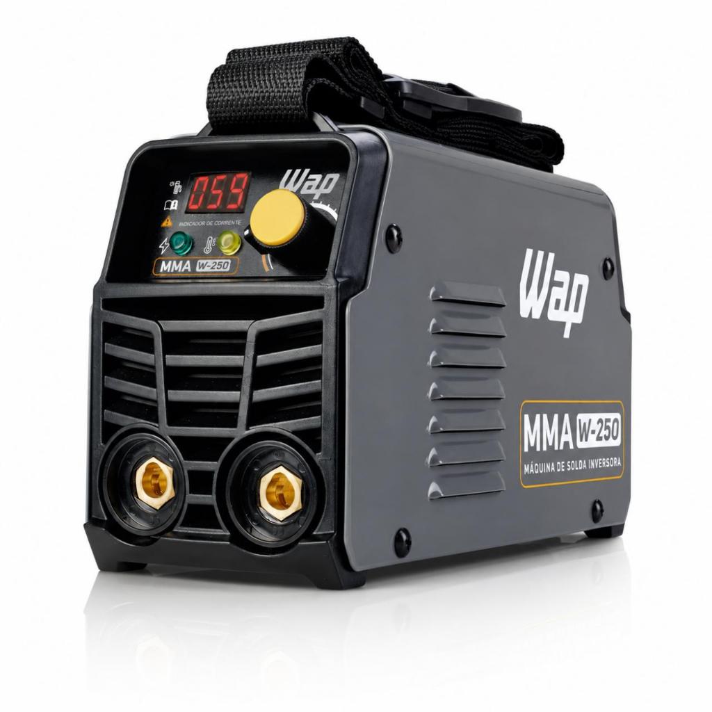 Máquina De Solda Inversora Wap MMA-250 120A Bivolt Display Digital Nova Original com Nota Fiscal Máquina De Solda Inversora Wap MMA-250 120A Bivolt Display Digital Nova Original com Nota Fiscal - Oferta na Shopee