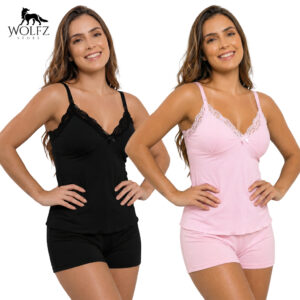 Kit 2 Baby Doll com Sutiã Amamentação de Abotoar Confortável Gestante Saída de Maternidade Pós Parto - Oferta na Shopee