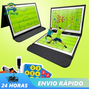 Kit Prancheta Quadro Tática Magnética Para Campo De Futebol Basquetebol Ensino De Exercícios Táticos - Oferta na Shopee