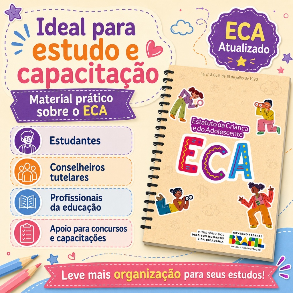 Eca: Estatuto Da Criança E Do Adolescente Atualizado Eca: Estatuto Da Criança E Do Adolescente Atualizado - Oferta na Shopee