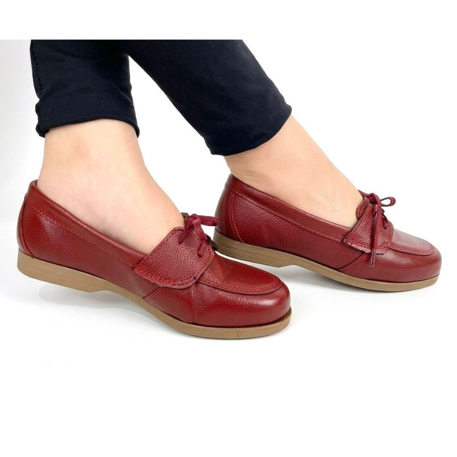 Sapato Coyote Feminino Casual e Colegial com Cadarço – Couro Legítimo Sapato Coyote Feminino Casual e Colegial com Cadarço – Couro Legítimo