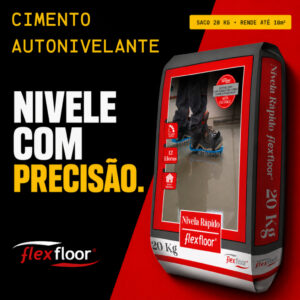 Autonivelante Nivela Fácil 20kg Secagem Rápida Para Regularizar Piso Interno Para Obras - Oferta na Shopee