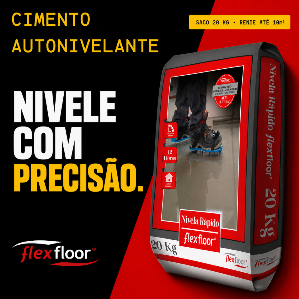 Autonivelante Nivela Fácil 20kg Secagem Rápida Para Regularizar Piso Interno Para Obras Autonivelante Nivela Fácil 20kg Secagem Rápida Para Regularizar Piso Interno Para Obras - Oferta na Shopee