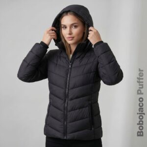 Bobojaco Jaqueta Puffer Térmica Casaco Inverno Feminino Impermeável Quente Confortável Elegante Premium - Oferta na Shopee