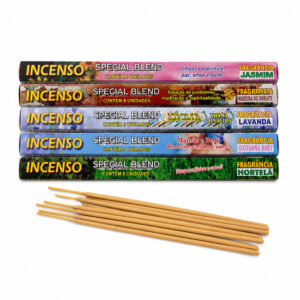 Kit Incenso Aromático Special Blend 5 Caixas Fragrâncias Variadas Limpeza Energética - Oferta na Shopee