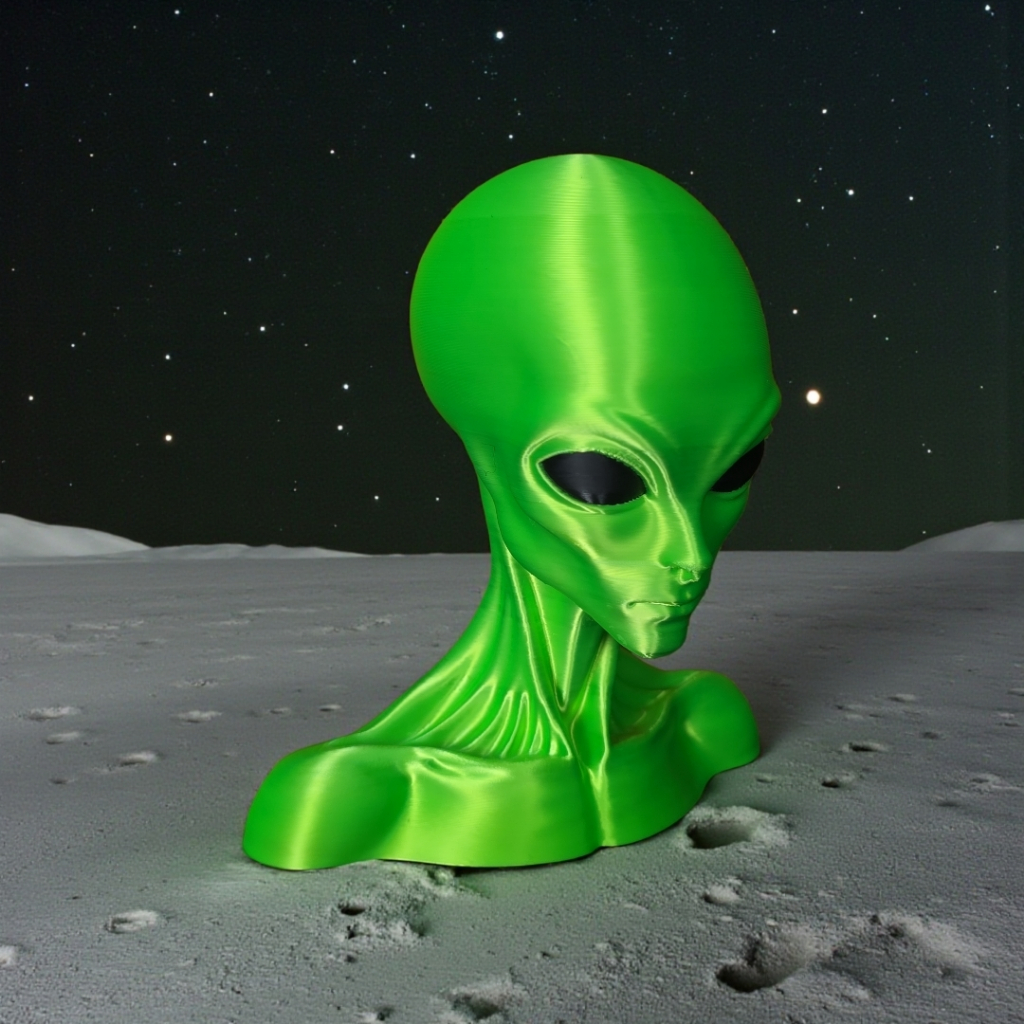Escultura Busto ET Extraterrestre Decoração busto Alien 15cm Escultura Busto ET Extraterrestre Decoração busto Alien 15cm - Oferta na Shopee
