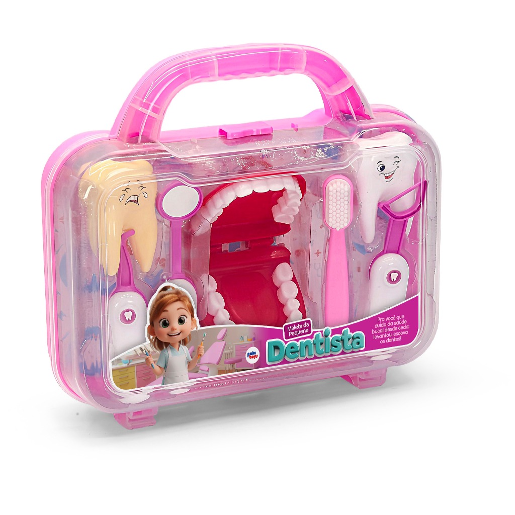 Maleta Dentista - Pakitoys - Com Acessórios Maleta Dentista - Pakitoys - Com Acessórios - Oferta na Shopee