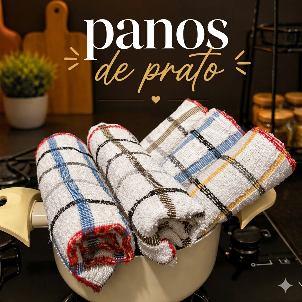 Kit Pano Cozinha Limpeza Gourmet Casa 15/5 Unidades Pia Copa Fogão Kit Pano Cozinha Limpeza Gourmet Casa 15/5 Unidades Pia Copa Fogão