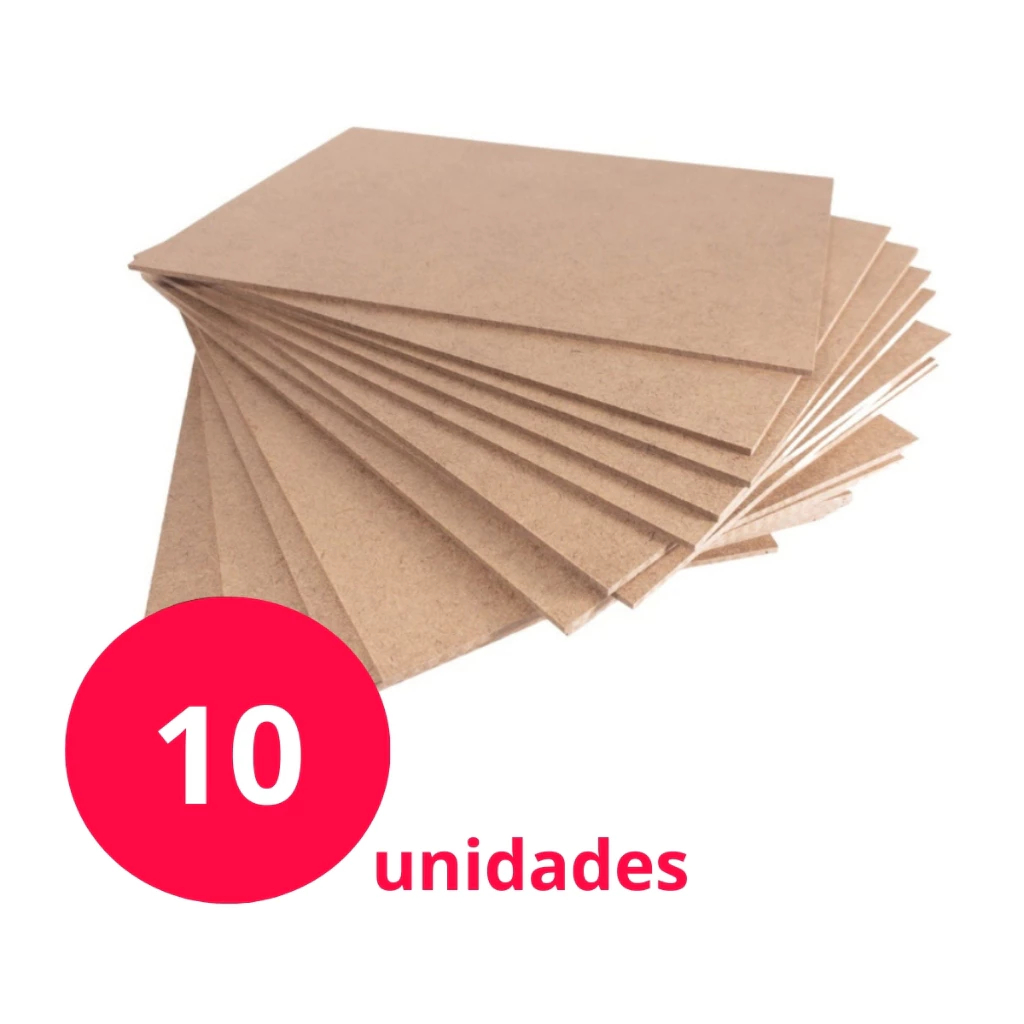 Madeira de Qualidade Kit 10 Placas MDF Cru Multiuso para Quadros Decorativos e Fotos BZA Madeira de Qualidade Kit 10 Placas MDF Cru Multiuso para Quadros Decorativos e Fotos BZA - Oferta na Shopee