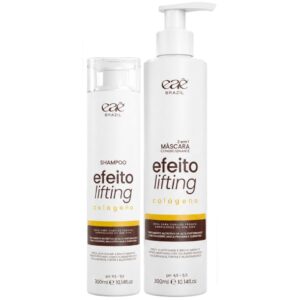 Kit Colageno Efeito Lifiting 300ml Força E Brilho Capilar - Oferta na Shopee