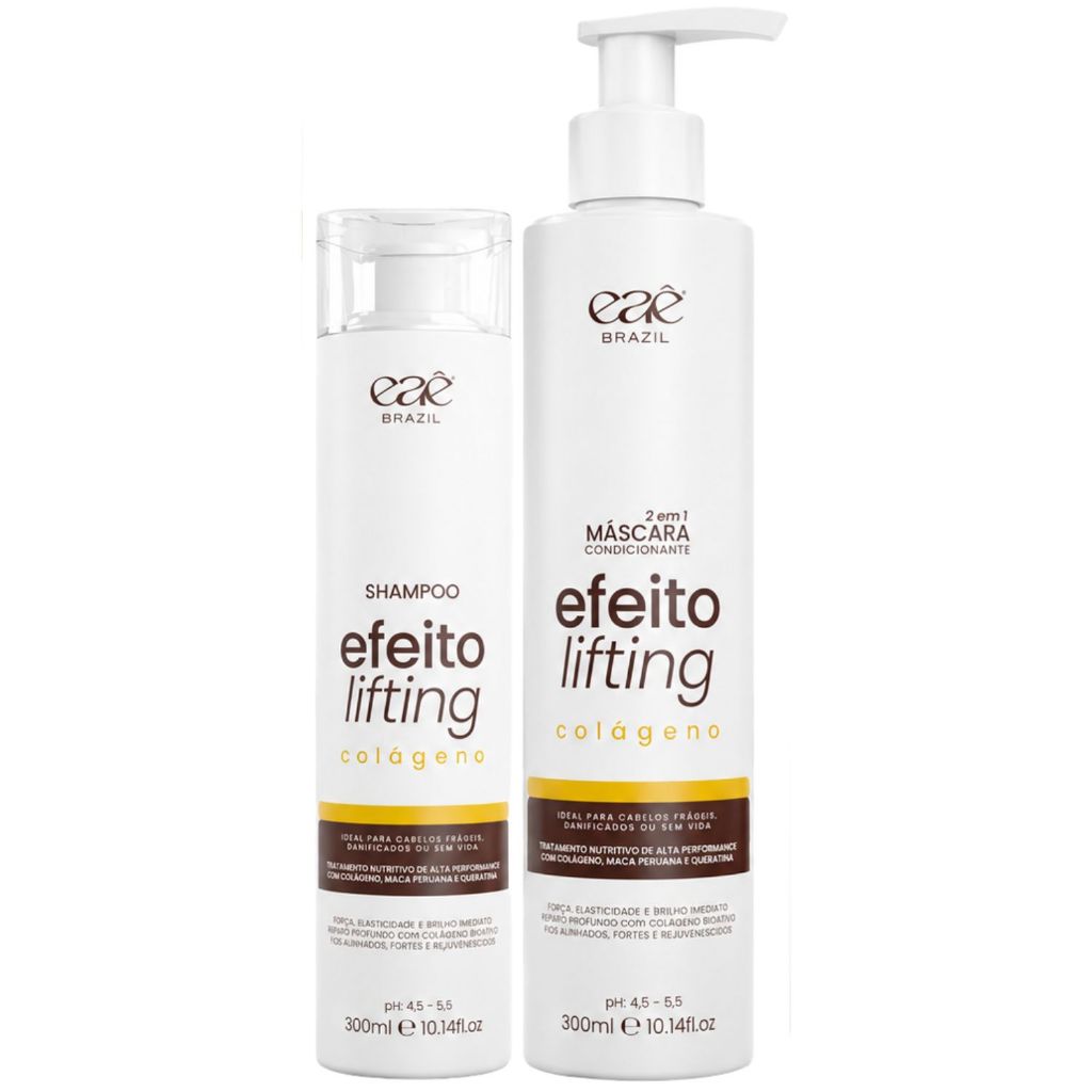 Kit Colageno Efeito Lifiting 300ml Força E Brilho Capilar Kit Colageno Efeito Lifiting 300ml Força E Brilho Capilar - Oferta na Shopee