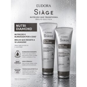 Siàge Nutri Diamond Shampoo + Condicionador ( Nova Embalagem) - Oferta na Shopee