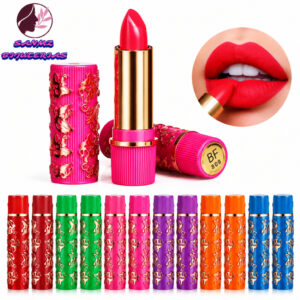 Batom Matte Hidratante Longa Duração 24H Cor Intensa - Oferta na Shopee