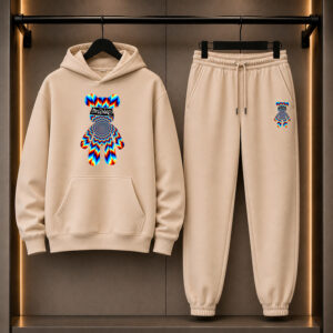Conjunto Moletom Blusa e Calça Moletom Masculino URSO PISCODELICO Urbans Life Lançamento Inverno - Oferta na Shopee